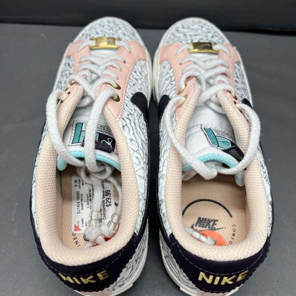 Nike Court Legacy SDC White Pink Silver Serena Williams DJ1454-100 Women Size 7 - Picture 7 of 13